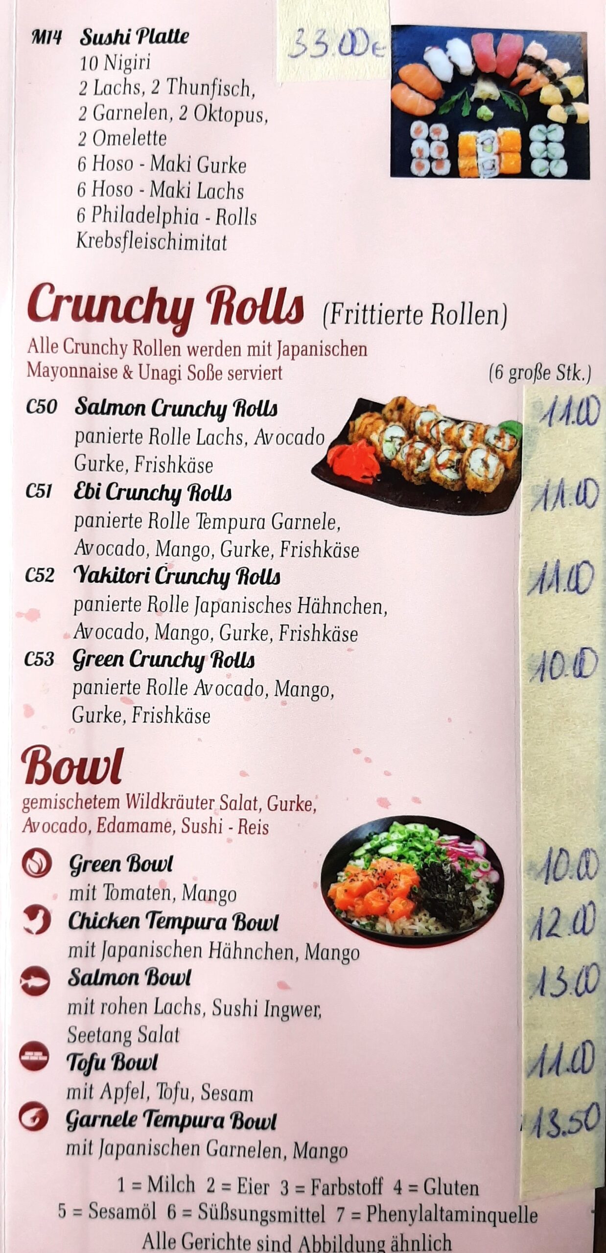 ANH Sushi & Wok Speisekarte 5